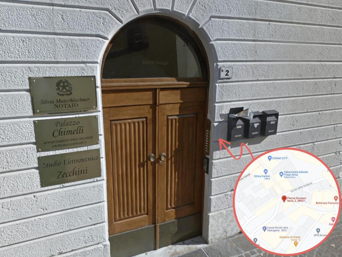 Palazzo Chimelli Lägenhet Pergine Valsugana Exteriör bild