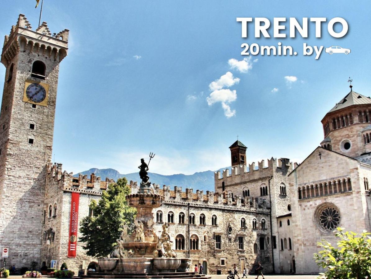 Palazzo Chimelli Lägenhet Pergine Valsugana Exteriör bild